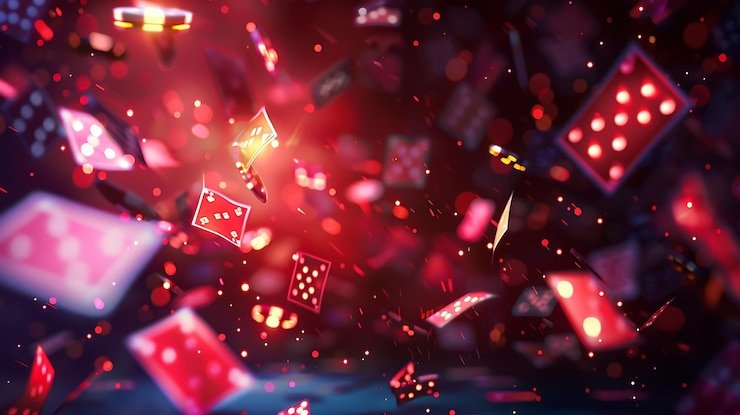Antarmuka Texas Poker di platform fafatogel menampilkan meja permainan dengan kartu, chip, dan pemain